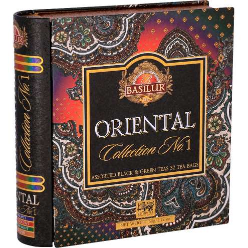 BASILUR kniha oriental Collection Tea № 1, 32 porc.
